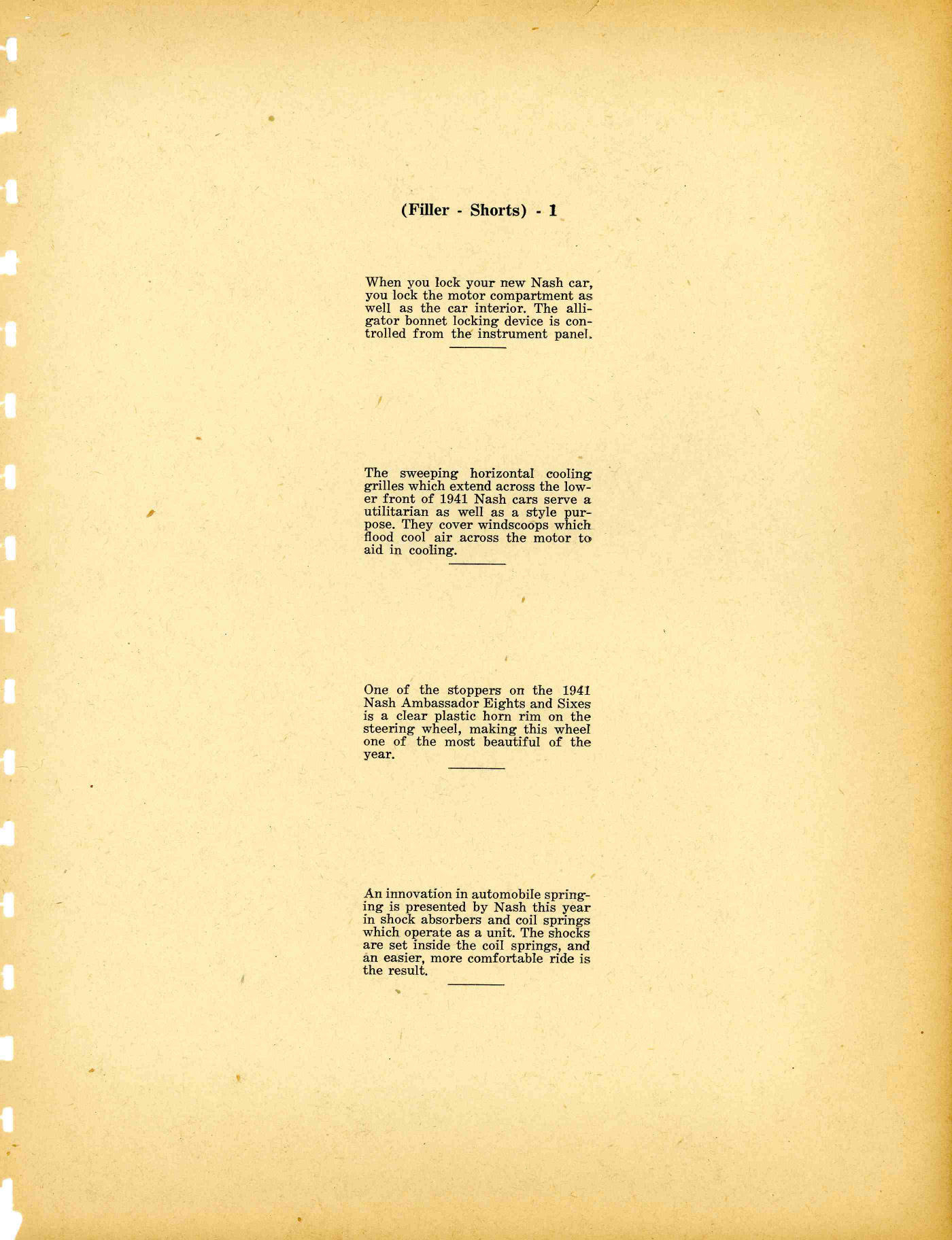 1941 Nash Press Kit Page 26